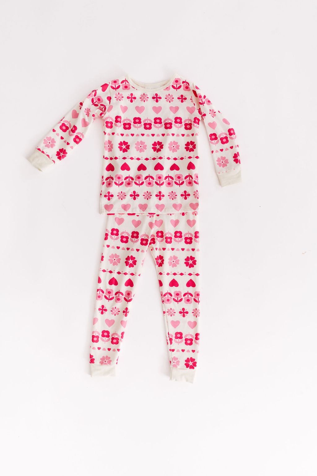 Valentine Fair Isle Bamboo PJ Set